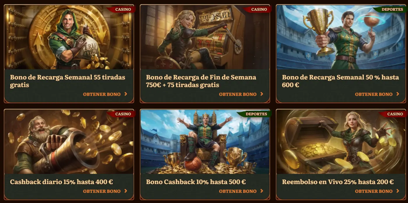 Wild Robin Casino Promociones y Bonos Deportivos Wild Robin Casino Promociones y Bonos Deportivos